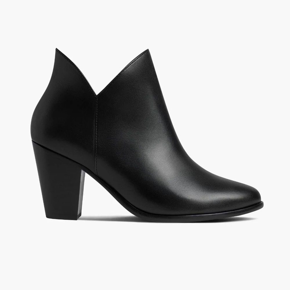 Thursday $180 Uptown Elegant Black Ankle Boots - Picture 4 of 11